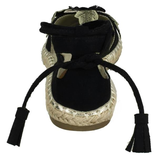 Spot On Ladies Spot On Ankle Tie Up Espadrilles F2263