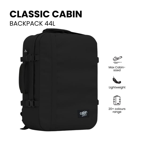 CabinZero Classic Cabin Backpack 44L