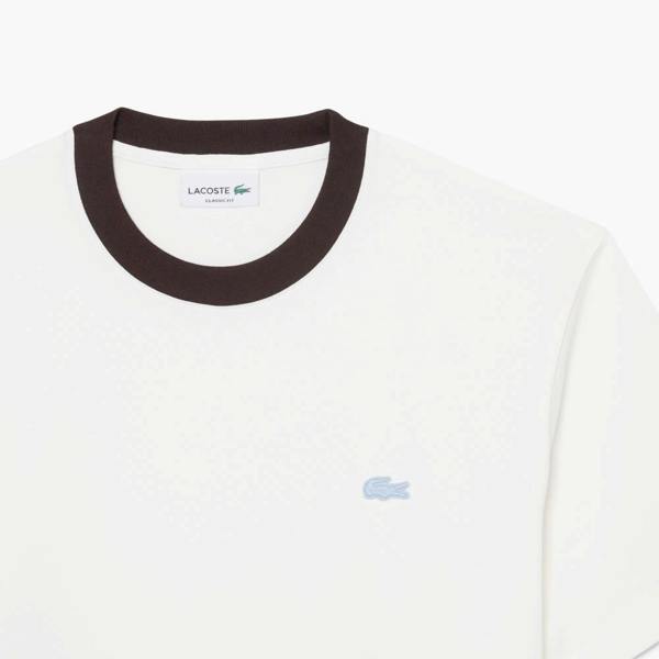 Lacoste TH2323 Contrast Neck T-Shirt