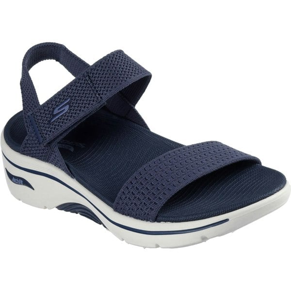 Skechers Go Walk Arch Fit 2.0 Textile Women's Navy Sandals