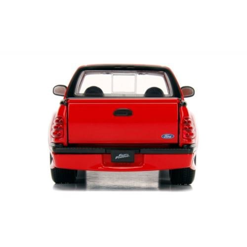 fast and furious brians ford f-150 svt lightning red scale 1:24 jada 99574
