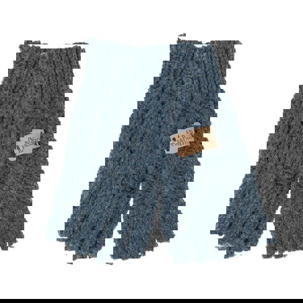 Aran Classic Cable Fingerless Gloves Aran Classic Cable Fingerless Gloves | Soft Cozy Knit Design