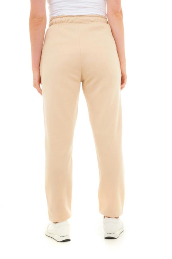 Smart Living Basic Womens Cuffed Hem Jogger - Stone