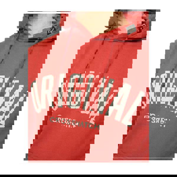 Crosshatch Mens Kensby Hoodie - Red - 