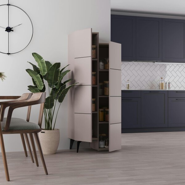 Decortie Stair Modern Storage Cabinet Multipurpose