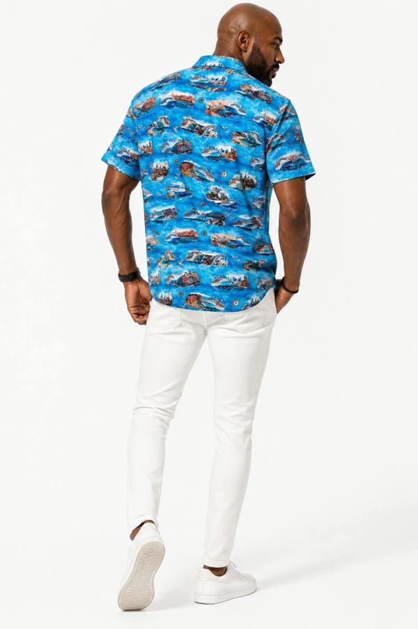 Claudio Lugli The Cruise Ship Hawaiian Shirt
