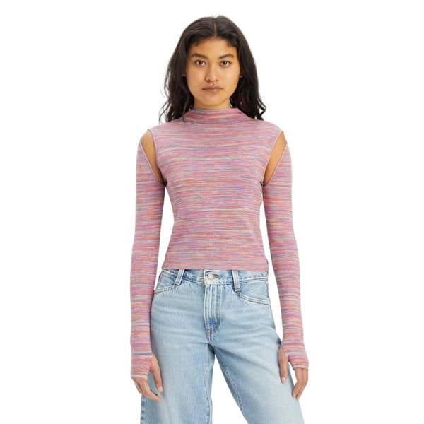 Levis Womens/Ladies Jupiter Sweater Top - Pink