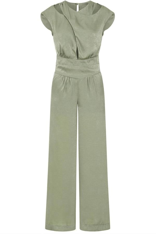 HotSquash Velvet Satin Jumpsuit