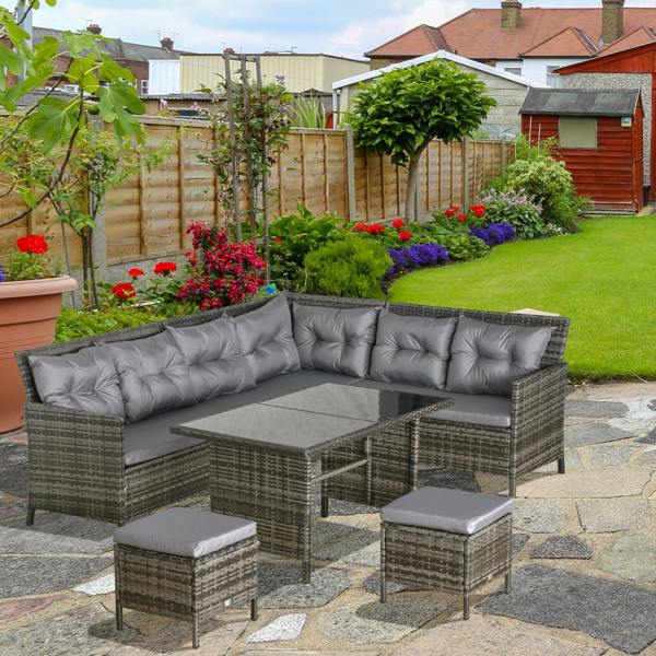 Rattan Sofa Set