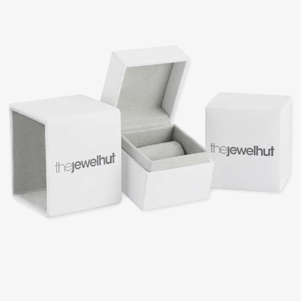 T. H. Baker 9ct White Gold 0.50ct Diamond Cushion Bridal Ring TH012560R