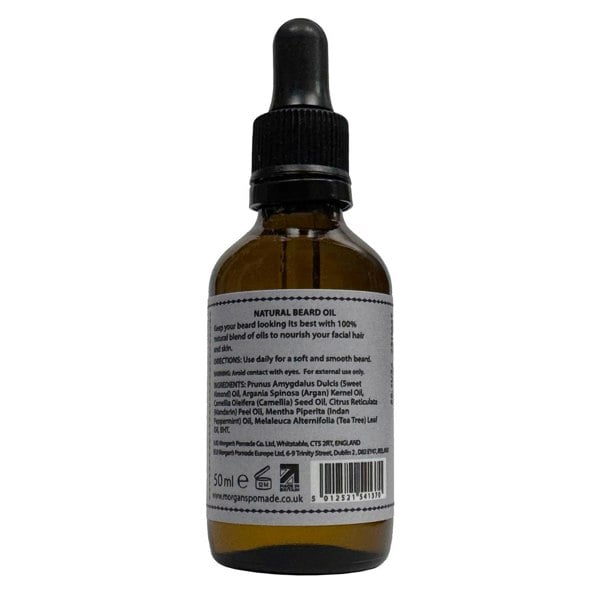 Morgan's Beard Oil 50ml (Indian Peppermint, Mandarin & Tea Tree)