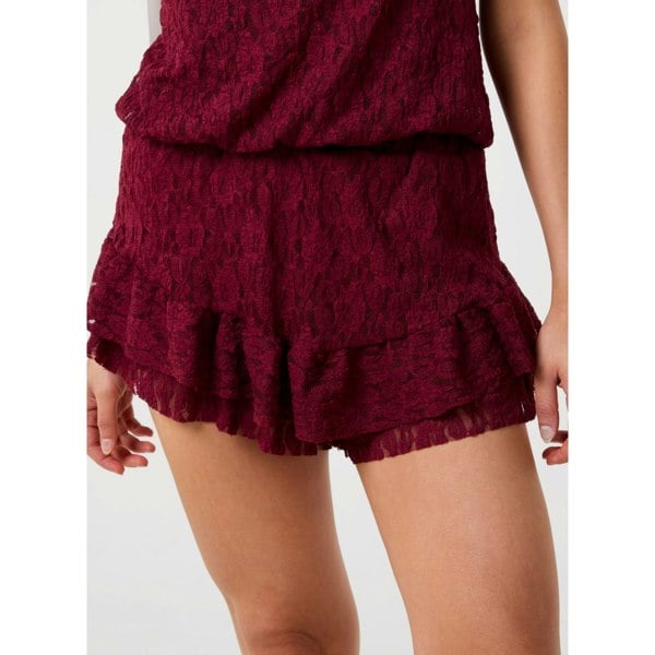 Pink Vanilla Rara Lace Skort