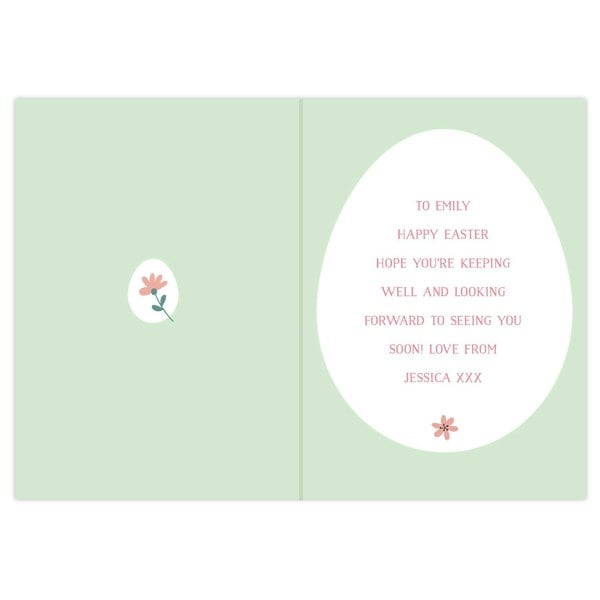 Personalised Memento Company Personalised Easter Springtime Card