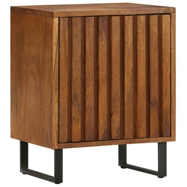 Berkfield Bedside Cabinet 40x30x50 cm Solid Mango Wood