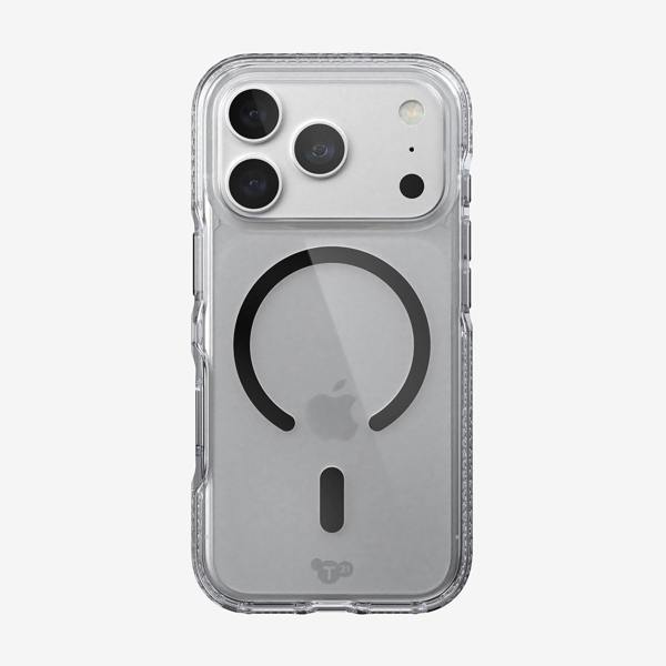 Tech21 Evo Crystal Case with MagSafe for iPhone 17/18 Pro 6.3" Clear Black - T21-11640