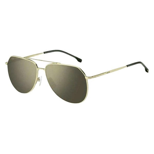 Hugo Boss Mens Antireflex Sunglasses - Gold