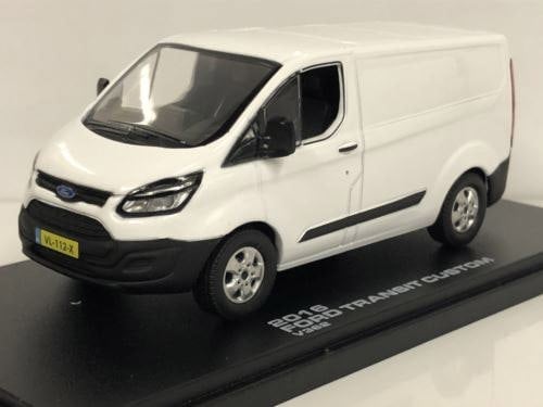 2016 ford transit custom v362 frozen white 1:43 scale greenlight 51094
