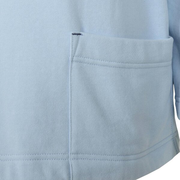Lazy Jacks LJ94 - Plain Roll Neck Sweatshirt - Sky