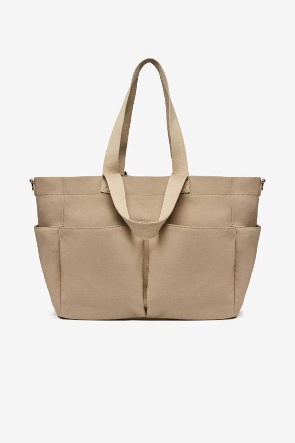 Tiba + Marl T+M Canvas Pocket Tote Desert
