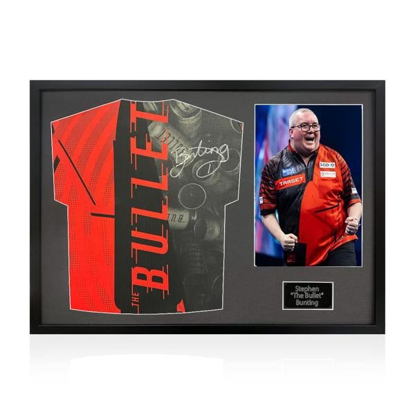 Stephen Bunting Signed 2025 Shirt Classic Frame