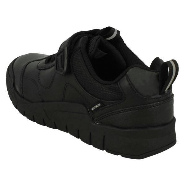Clarks Boys Clarks Waterproof Hook & Loop Fastening School Shoes Scooter Dry