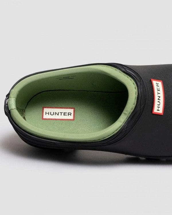 Hunter Gardener Womens Clog - Black