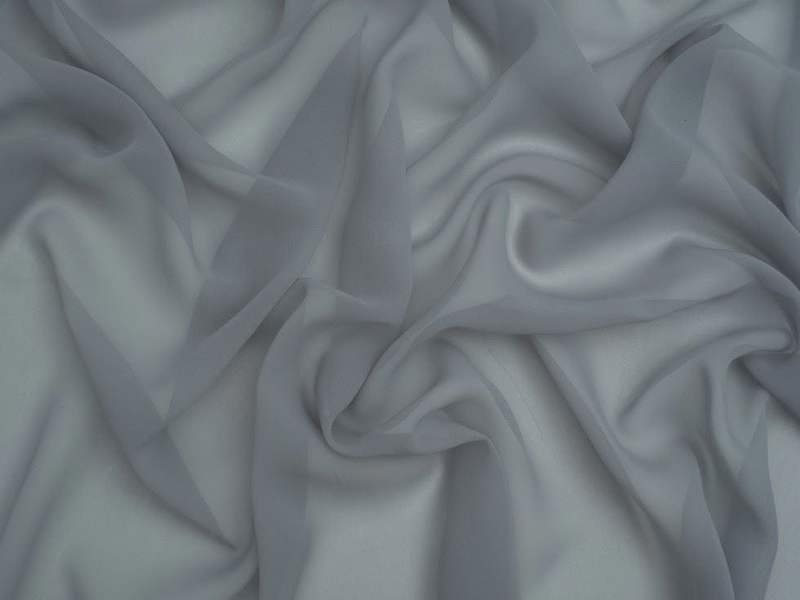 Minerva Core Range Minerva Light Sheer Chiffon Fabric - Plain Design Dressmaking Fabric, 110 cm / 44" Wide - per metre