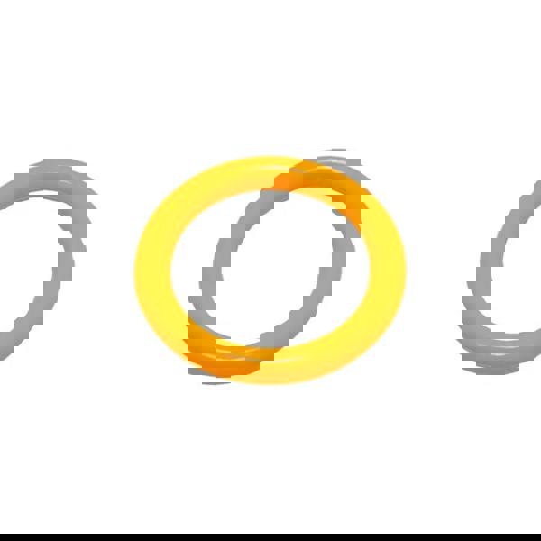 Vibrant orange rubber gasket ring in Fashy diving ring product