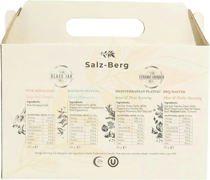 Salz-Berg Spice Gift Box Back