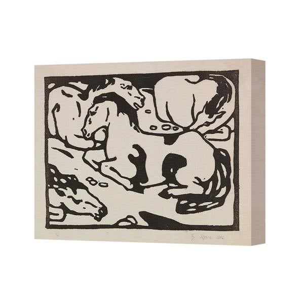 Benjamin Tate Design Abstract Black And White Canvas Art Print 5311 Wall Decor