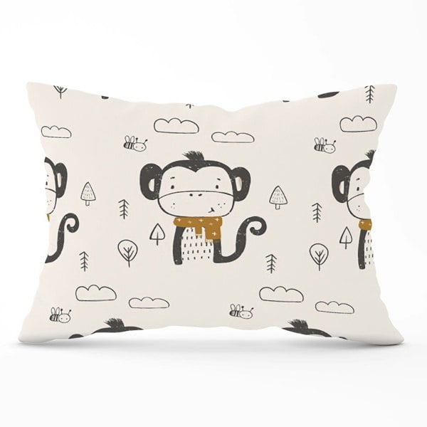 Warren Reed Monkey Forest Cushions