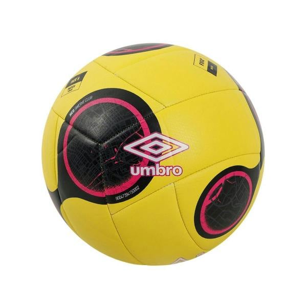 Umbro Neo Swerve Club Football - Yellow/White/Black/Pink
