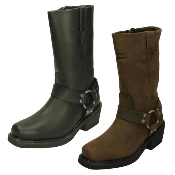 Harley Davidson Ladies Harley Davidson Biker Boots Hustin