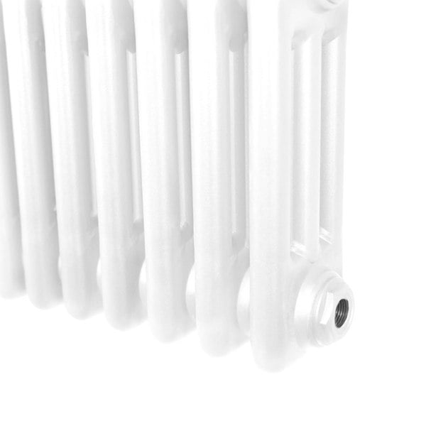 Monstershop Traditional 3 Column Radiator - 1800 x 562mm - White