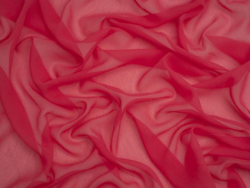 Minerva Core Range Minerva Light Sheer Chiffon Fabric - Plain Design Dressmaking Fabric, 110 cm / 44" Wide - per metre