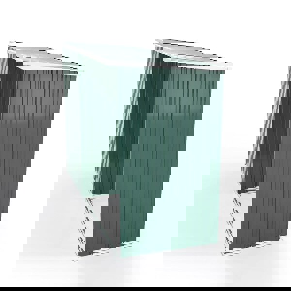 Garden Storage Shed Metal Storage Box with Log Rack Garden Storages & Greenhouses Living and Home 