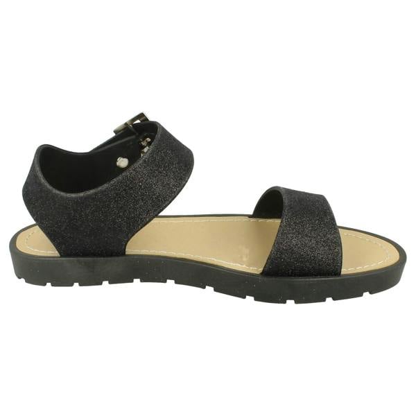 Savannah Ladies Savannah Glitter Thick Strap Sandals