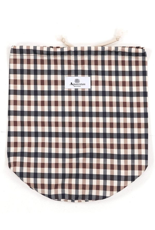 Aquascutum Volley Club Check Swim Shorts