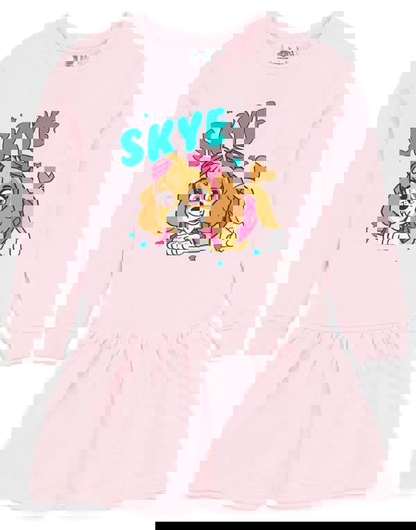 Paw Patrol Girls Multicoloured Skye Placement Print & All Over Print Leggings Dress and Leggings Set