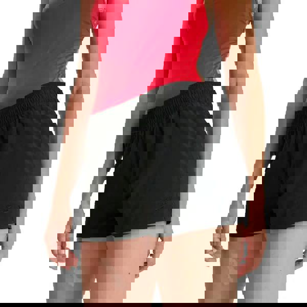 Black Speedo Womens Essential Watershort with smocked waistband