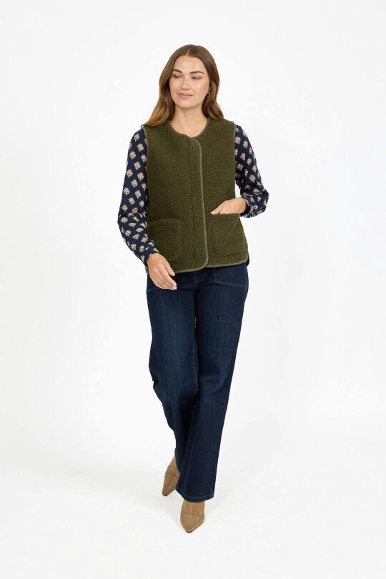 Mudflower Teddy Borg Gilet