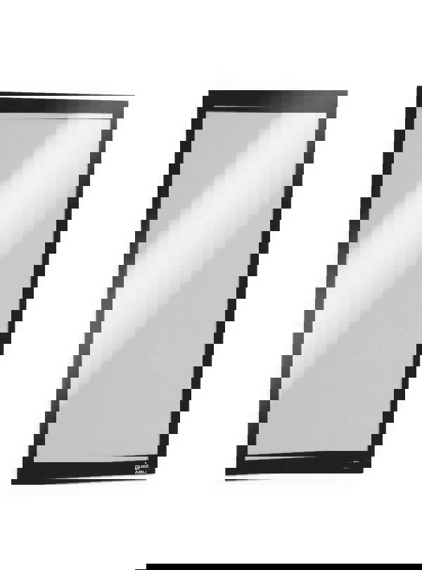 Durable DURAFRAME Self Adhesive Magnetic Signage Frame | 2 Pack | A4 Black