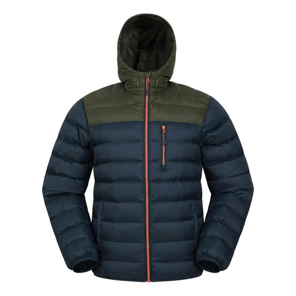 Mountain Warehouse Mens Link Padded Jacket - Khaki Green - 