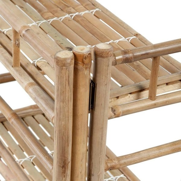 Berkfield 3-tier Bamboo Plant Rack