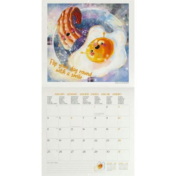 Good Vibes Only Calendar 2027, Wall Calendars, Month To View, Lifestyle, Gift