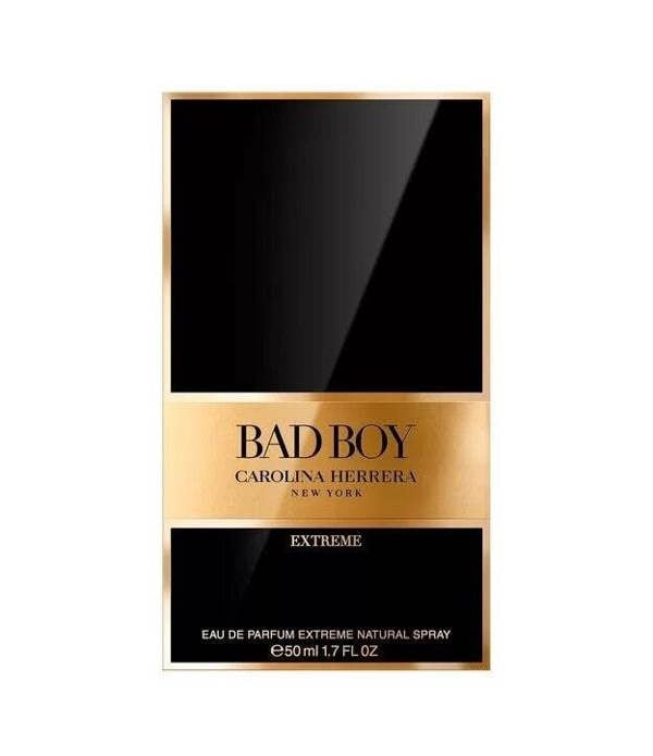 Carolina Herrera Bad Boy Extreme 50ml Eau De Parfum EDP Spray For Him