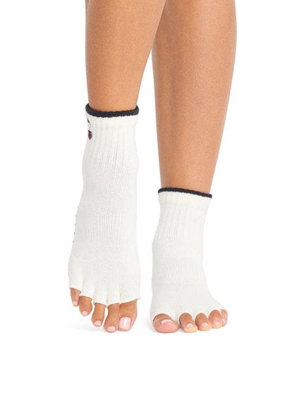 ToeSox Melody Half Toe Yoga Socks