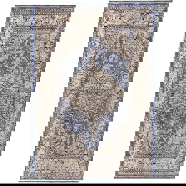 Asiatic Sovereign Blue Medallion Rug