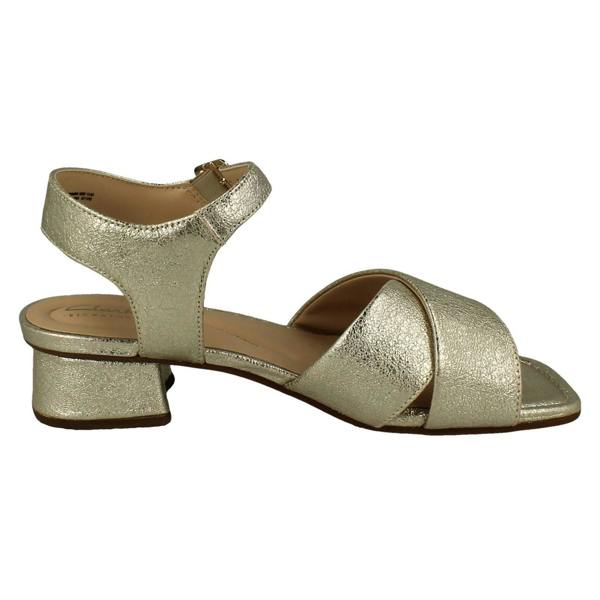 Clarks Ladies Clarks Square Toe Sandals Serina 35 Cross