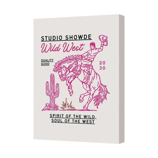 Benjamin Tate Design Wild West Canvas Art By Studio Showde Spirit Of The Wild Soul Of The West